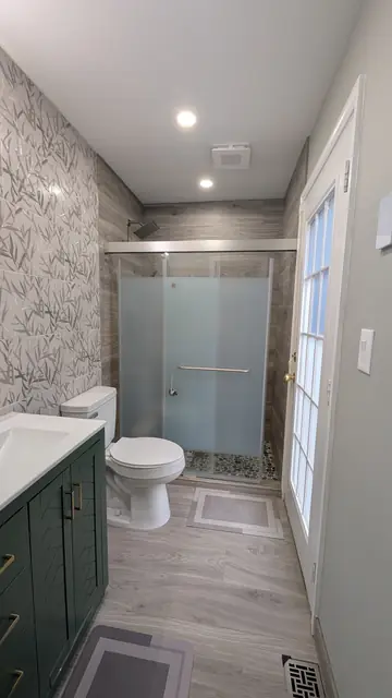 Botanical Guest Bathroom — 1 of 7