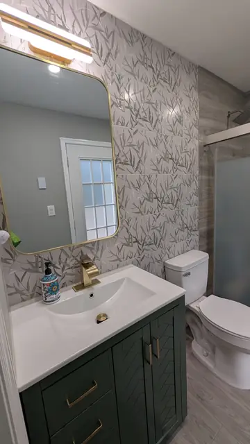 Botanical Guest Bathroom — 2 of 7