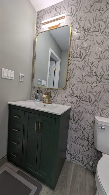 Botanical Guest Bathroom — 6 of 7