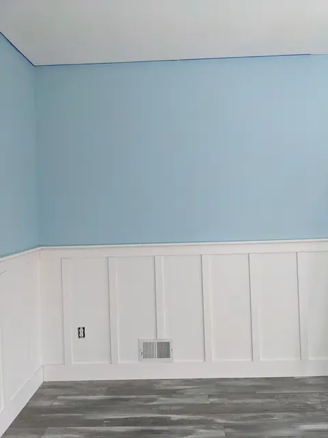 Dining Room Wainscoting & Floors — 2 of 4