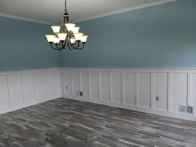 Dining Room Wainscoting & Floors — 4 of 4