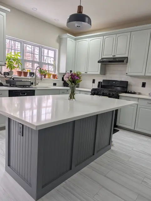 Kitchen, Island & Staircase Makeover — 1 of 10