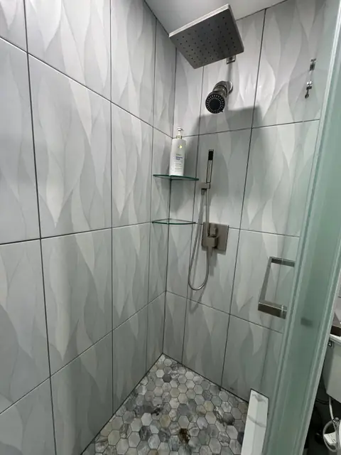 Navy Vanity Bathroom — 2 of 8