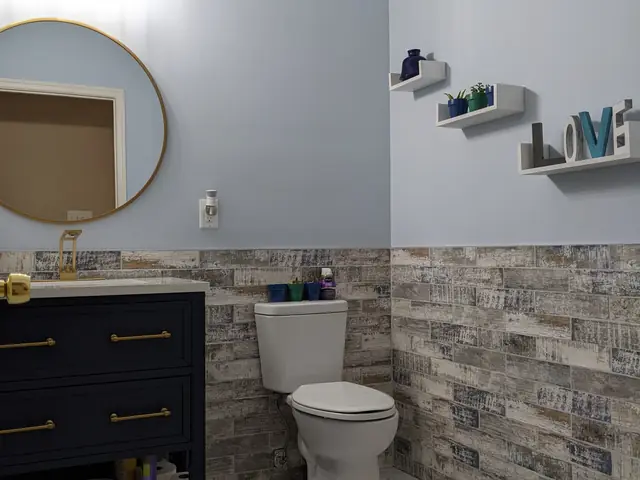 Powder Room Makeover