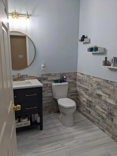 Powder Room Makeover — 1 of 5