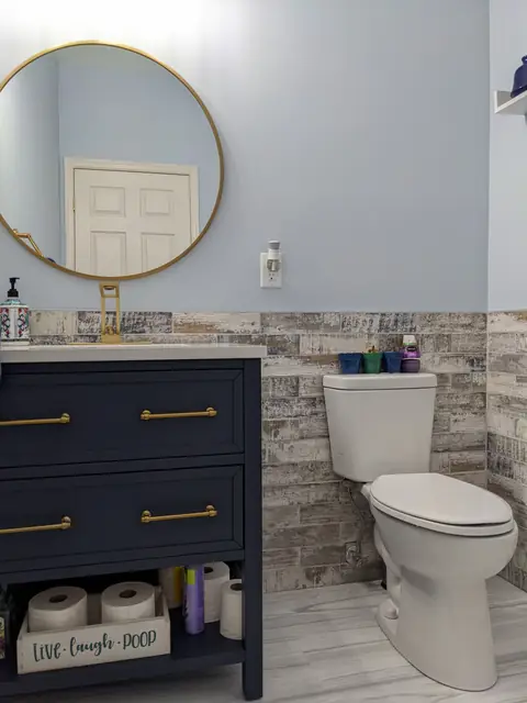 Powder Room Makeover — 2 of 5