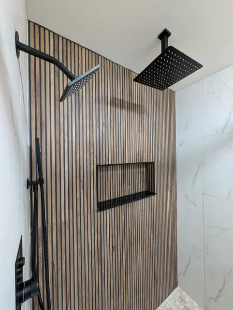 Tub-to-Walk-In Shower Conversion — 1 of 4