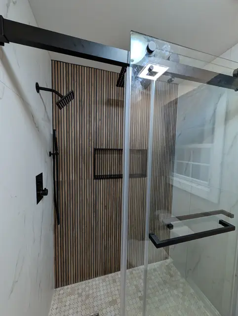 Tub-to-Walk-In Shower Conversion — 2 of 4